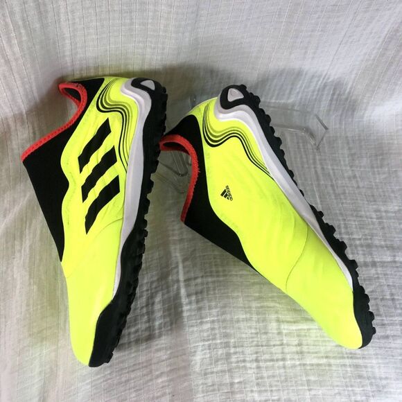 Adidas Turf Copa Sense.3 Soccer/Football Shoes M Sz 7/W Sz 8 Neon Yellow Lt Wt - Picture 8 of 11